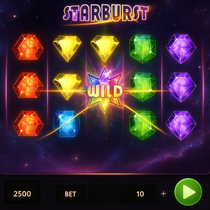 Spinaro - Starburst Slot Game - NetEnt Classic