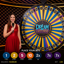 Spinaro - Dream Catcher Slot Game - Live Casino Action